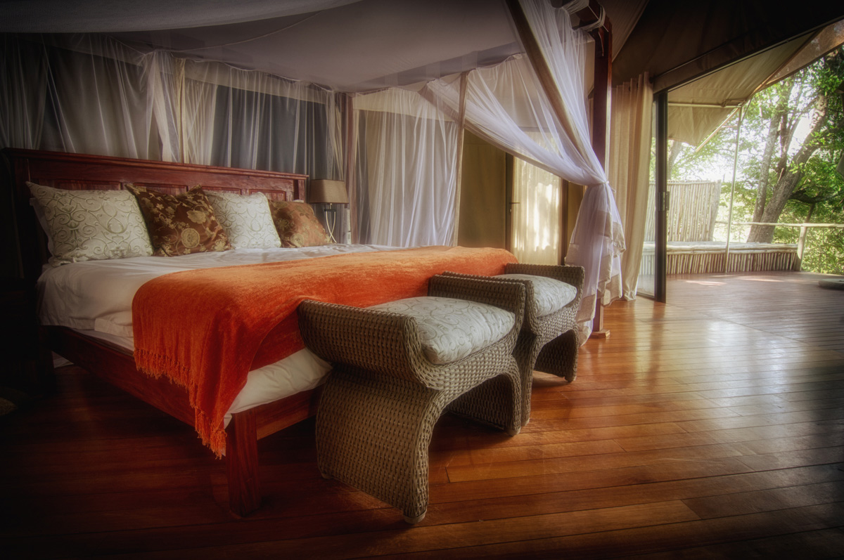 Comfortable lodges